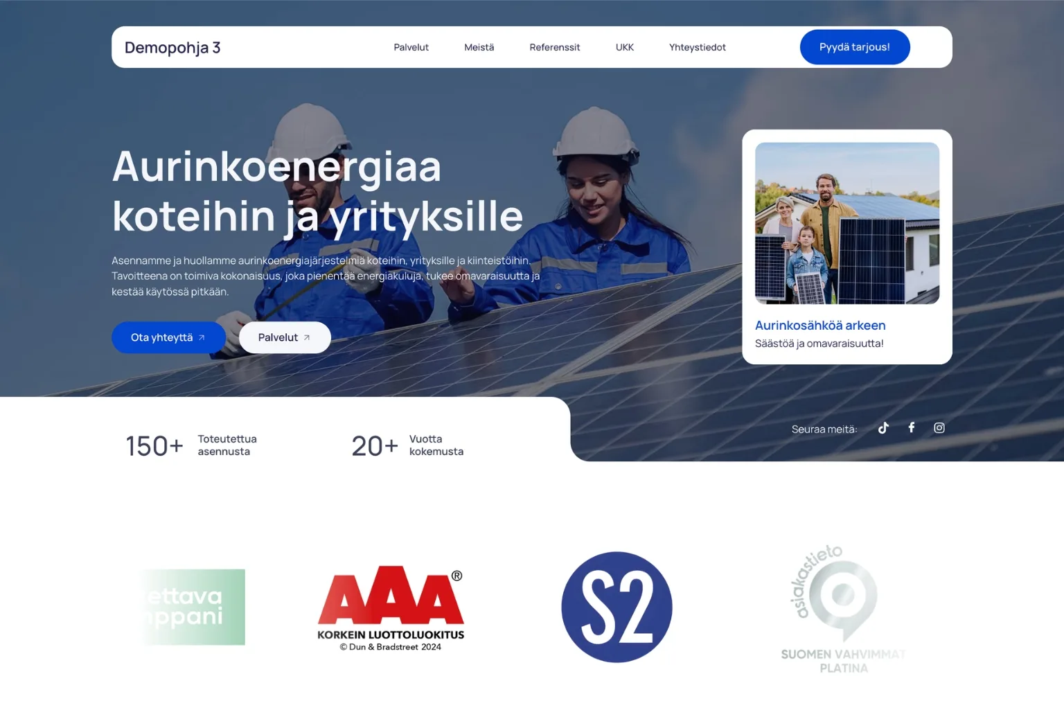Demopohja 3 — Energia & teknologia